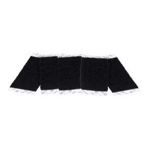 Mohoc, Velcro Loop Strips 5pk, Black