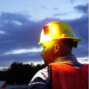 Guardian Angel, Hard Hat Mount with Magnetic Mount