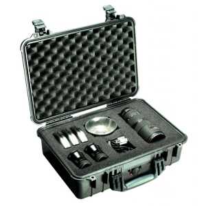 PELI, 1500 Case with foam, Black