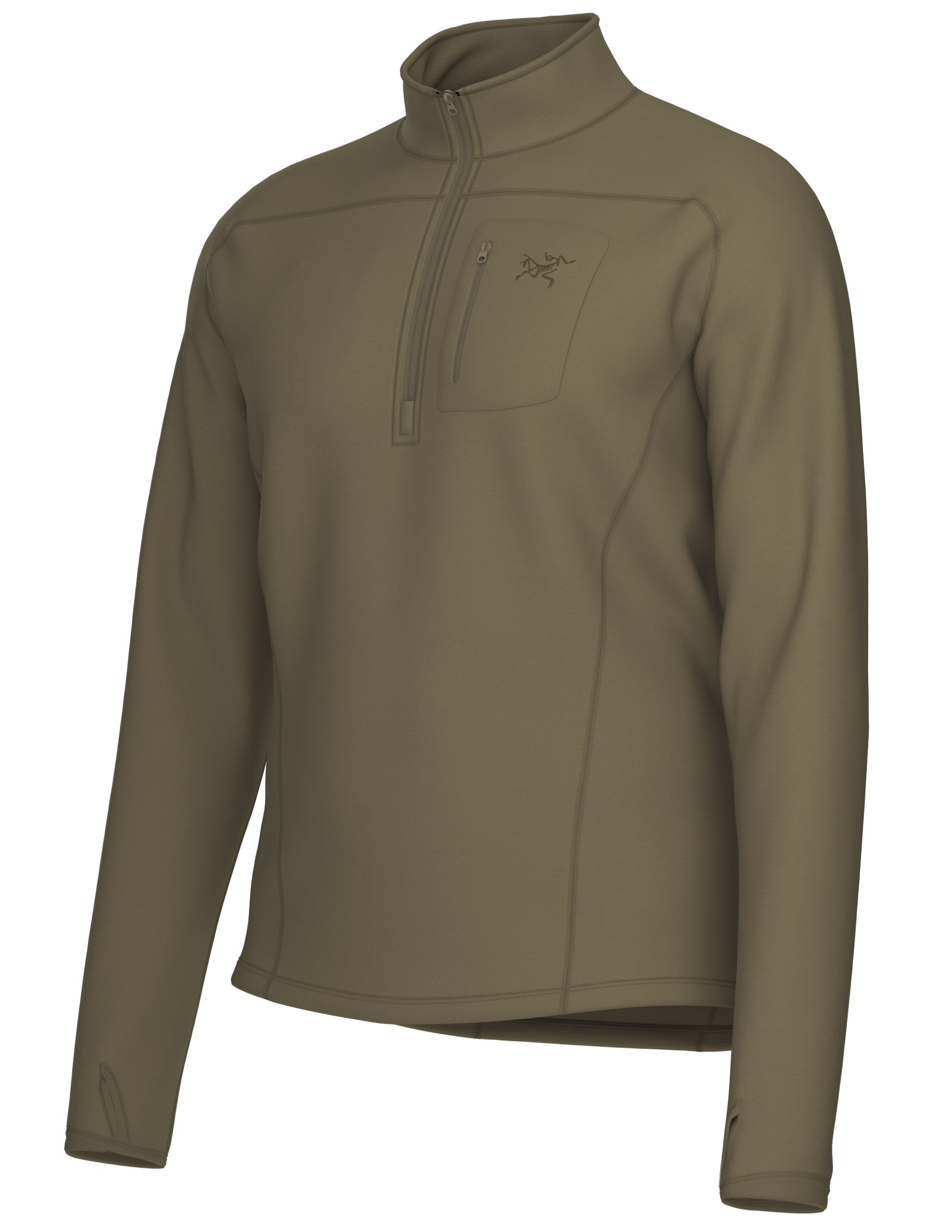 Cold WX Zip Neck SV Crocodile pic 3