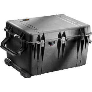 PELI, 1660 Case no foam, Black