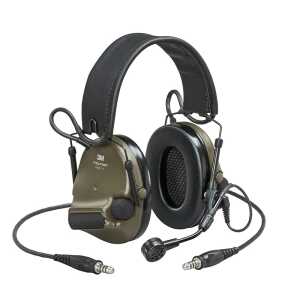 3M Peltor, ComTac VI NIB headset dubble cable