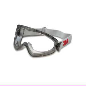 3M, 2890 Series Safety Goggles, Ventilated, Clear