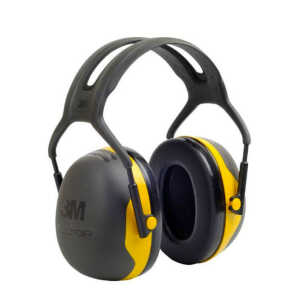 3M Peltor, Earmuff X2, Black / Yellow