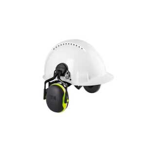3M Peltor, Earmuff X4, Black / Bright Green