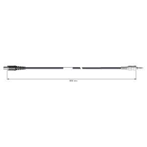 INVISIO, Com Cable–CC01–4-Pole 3,5mm Threaded Plug